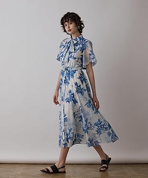 未使用タグ付き✨25SS グレースコンチネンタル　フラワーレイヤーワンピース フラワーレイヤーワンピース / GRACE CONTINENTAL | GRACE